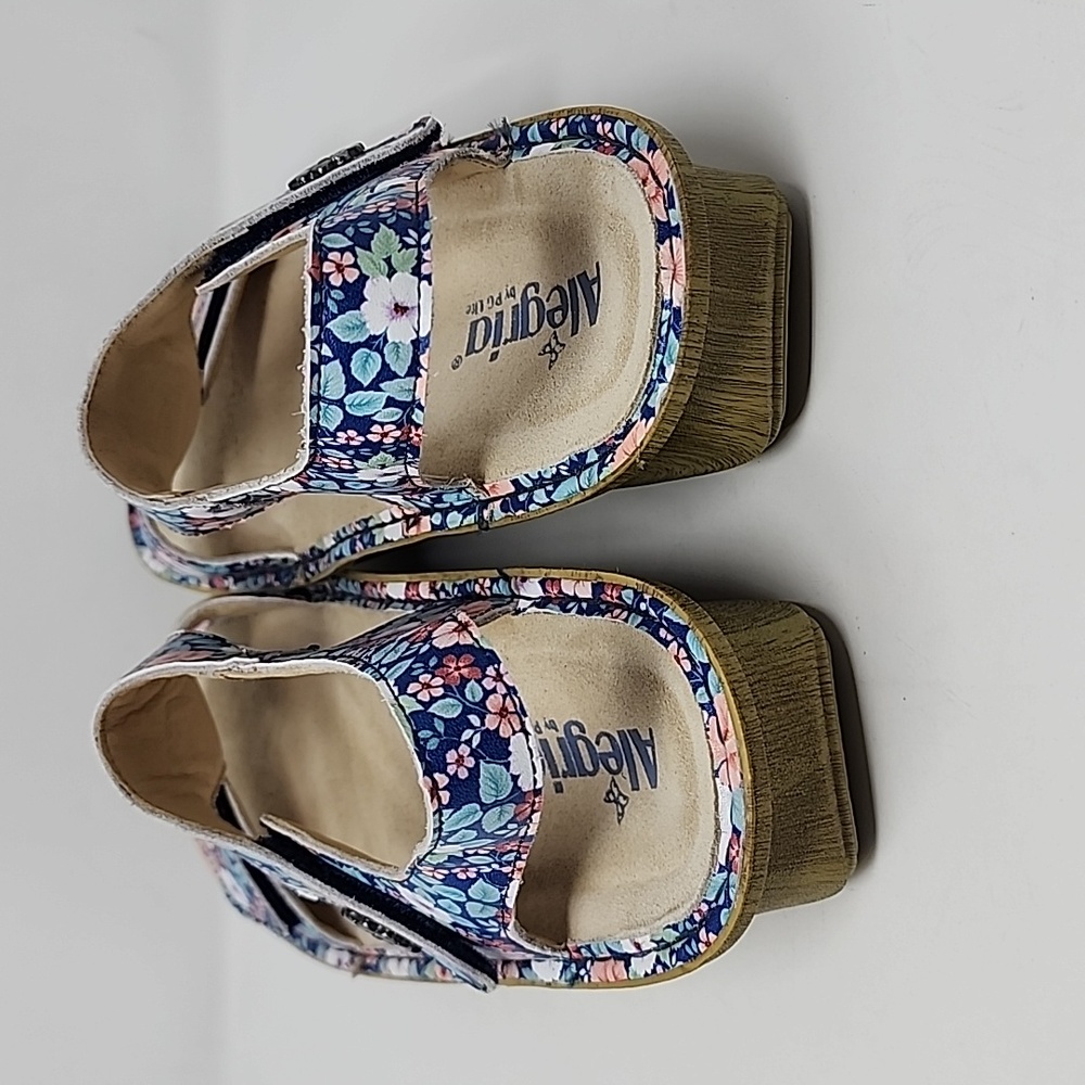 Alegria Kerri Springer Women's Floral Sandals Size 11.5 - Picture 4 of 6